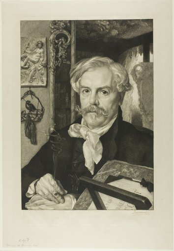 Portrait of Edmond de Goncourt