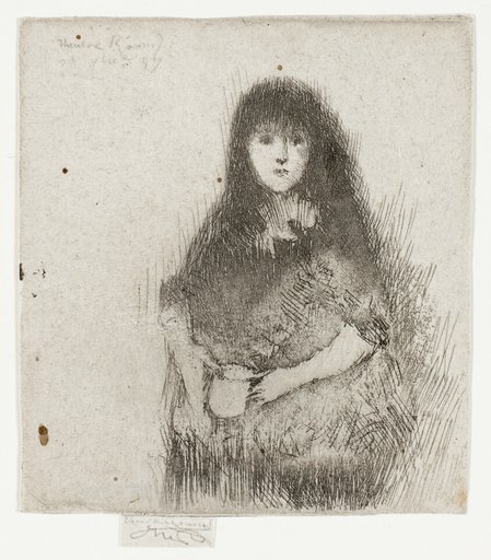 Portrait of a Little Spanish Girl