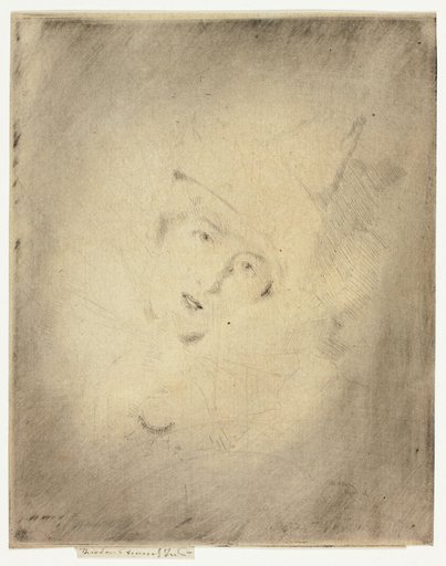Pierrot, Portrait of the Lady A. C.