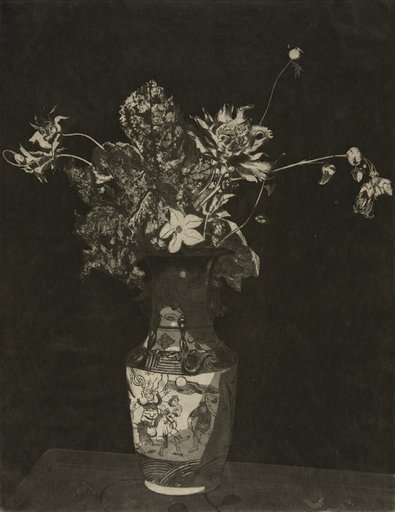 L'Agonie des Fleurs (Black and White Version)