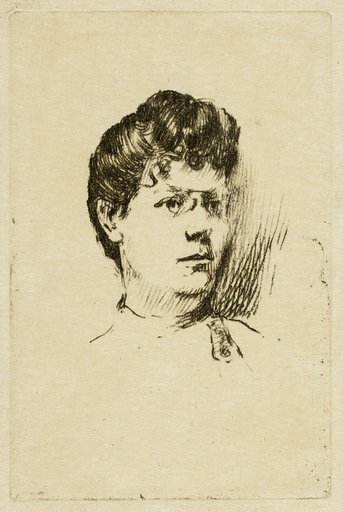 Sketch of a Woman's Head