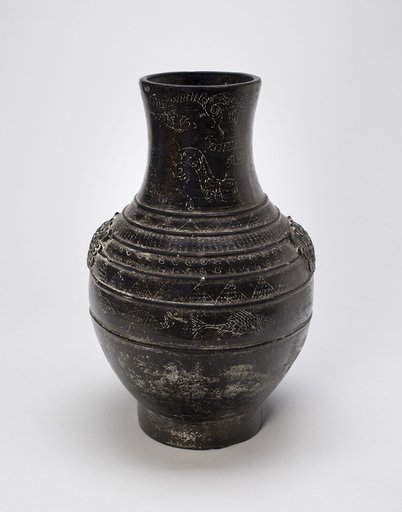Container in the Form of a Bronze Jar (Hu)