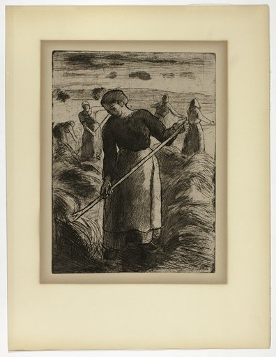 Woman Haymaker at Éragny