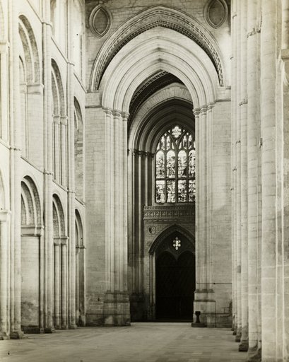Ely Cathedral: Nave, Arches at West End