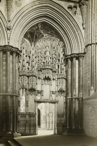 Ely Cathedral: Bishop Alcock's Chapel from Reho-Choir