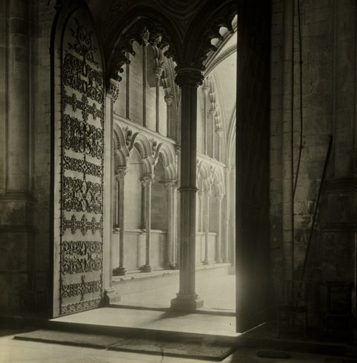 Ely Cathedral: Galilee Porch from Nave