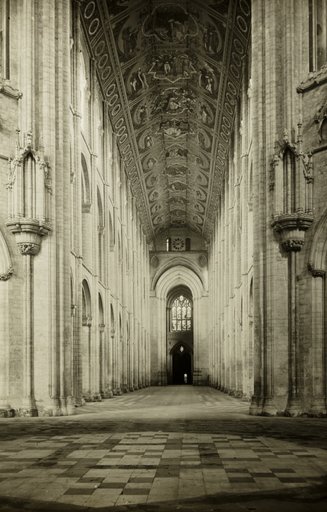 Ely Cathedral: Nave, to West