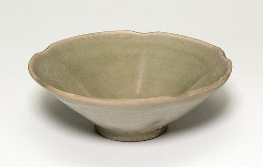 Lobed Bowl with Phoenix