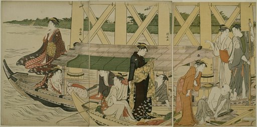 Pleasure Boats below Azuma Bridge