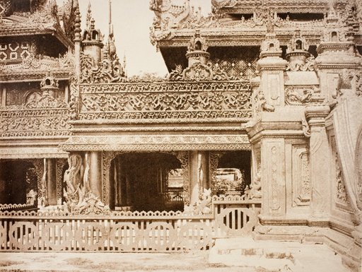 No. 92. Amerapoora. Another part of the Balcony of Kyoung No. 86 [Maha-too-lo-Bounghian Kyoung].