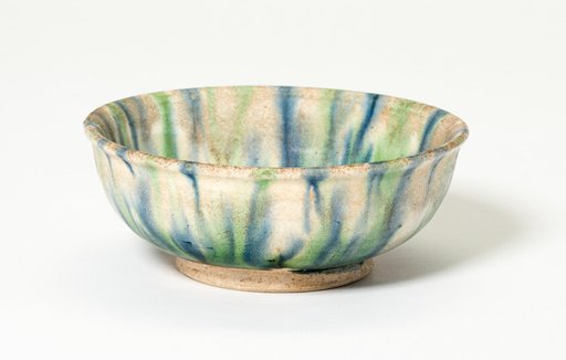 Bowl with Streak Pattern