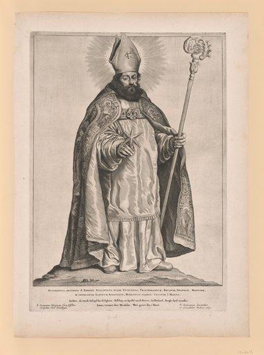 Saint Frederick of Utrecht, from Saints of the North and South Netherlands