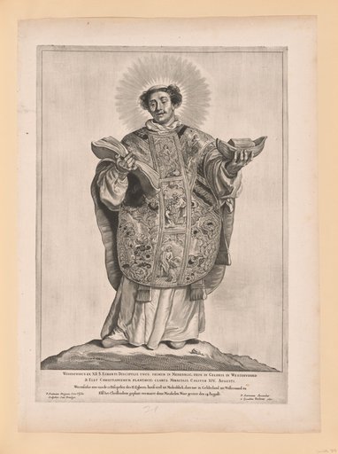 Saint Lebuin, from Saints of the North and South Netherlands