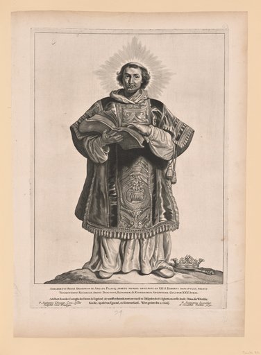 Saint Werenfridus, from Saints of the North and South Netherlands