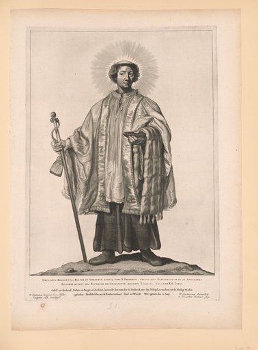 Saint Odulf, from Saints of the North and South Netherlands