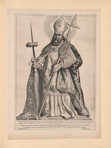 Saint Boniface, from Saints of the North and South Netherlands