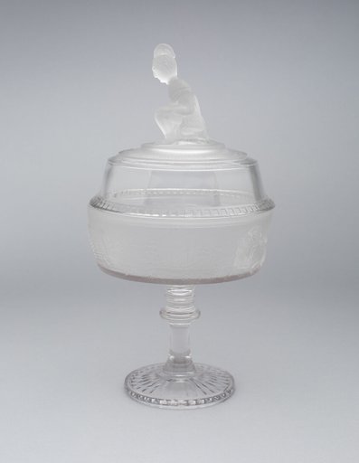 "Westward Ho!/Pioneer" pattern covered dish