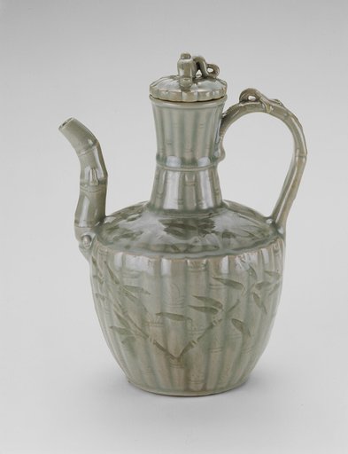 Ewer with Bamboo Fluting