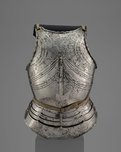 Cuirass (Breastplate and Backplate) in the Late Gothic Style