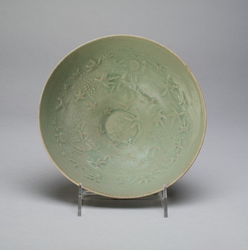 Bowl with Children and Grape Motifs