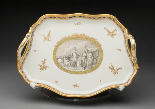 Tray (part of a Coffee Service)