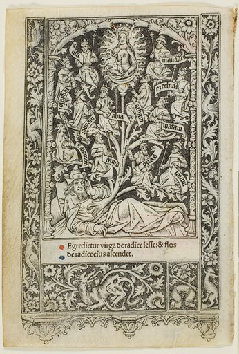 The Tree of Jesse, from a book of hours