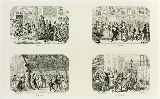 May from George Cruikshank's Steel Etchings to The Comic Almanacks: 1835-1853 (top left)