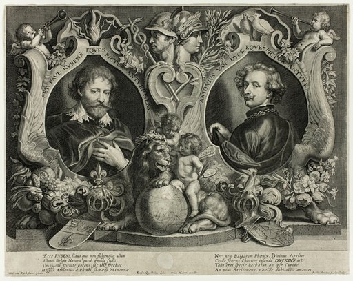 Double Portrait of Rubens and Van Dyck