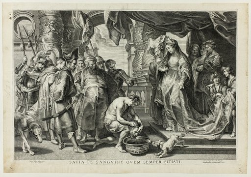 Thomiris, Queen of the Scyths, with the Head of Cyrus