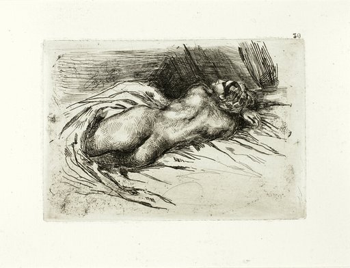 Reclining Nude, Back View