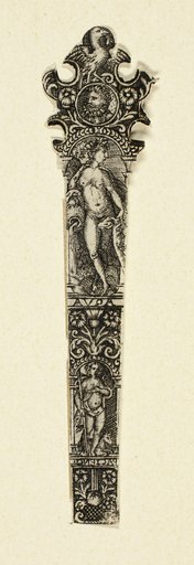 Ornamental Design for Knife Handle with Water, from The Four Elements