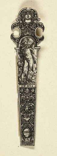 Ornamental Design for Knife Handle with Fire, from The Four Elements