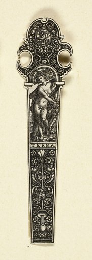 Ornamental Design for Knife Handle with Earth, from The Four Elements