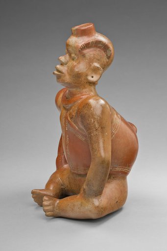 Vessel in the Form of a Seated Hunchback