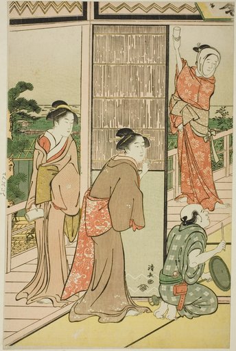 A Party in the Shinagawa Pleasure Quarters