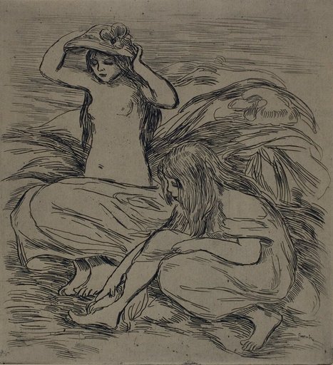 Two Women Bathing