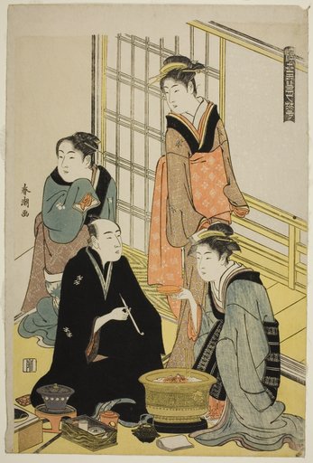Snow, from the series "Snow, Moon, and Flowers of the Floating World (Ukiyo setsugekka)"
