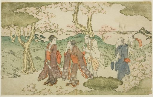 Mount Goten, from the illustrated book "Statue of Fugen (Fugen-zo)"