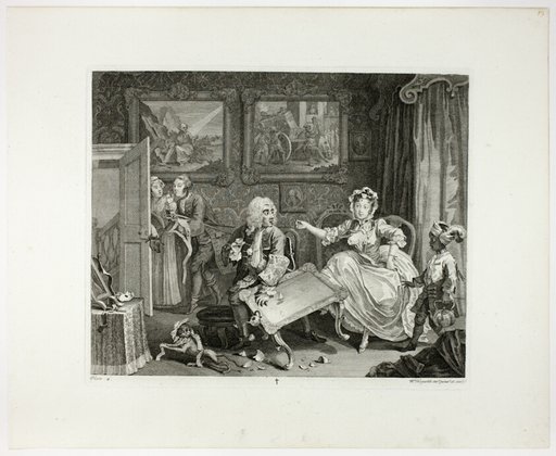 Plate two, from A Harlot's Progress