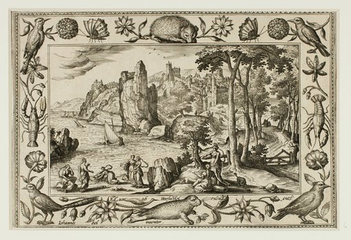 Pharaoh's Daughter Finding Moses, from Landscapes with Old and New Testament Scenes and Hunting Scenes