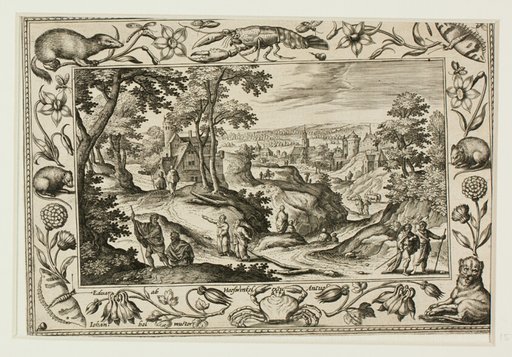 The Sending Out of the Apostles, from Landscapes with Old and New Testament Scenes and Hunting Scenes