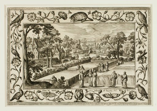Christ and the Disciples in the Field, from Landscapes with Old and New Testament Scenes and Hunting Scenes