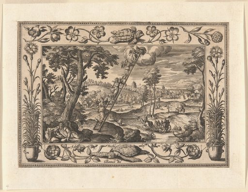 Jacob's Dream, from Landscapes with Old and New Testament Scenes and Hunting Scenes