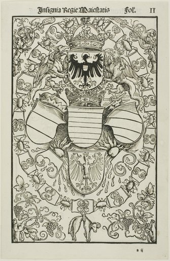 Coat of Arms of Maximilian I as King of the Romans