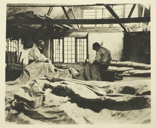 In a Sail-Loft