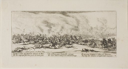 The Battle, plate three from The Miseries of War