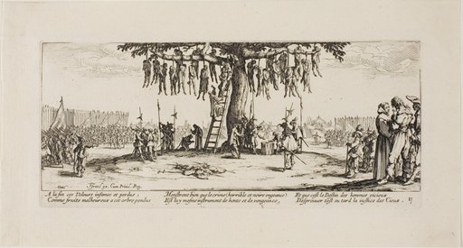 The Hanging, plate eleven from The Miseries of War