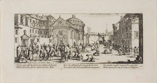 The Hospital, plate fifteen from The Miseries of War