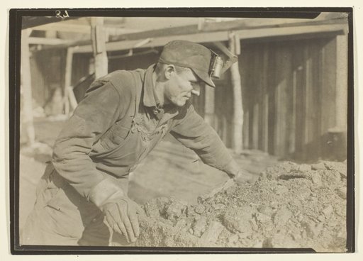 Brakeman on Coal Train, Pennsylvania