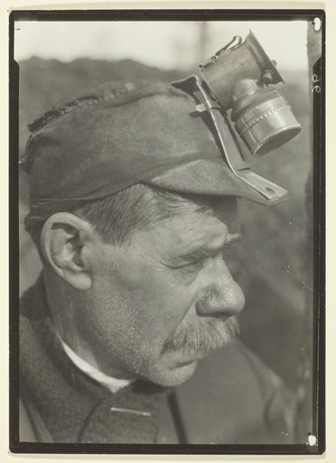 Slavic Foreman in Pennsylvania Coal Mine
